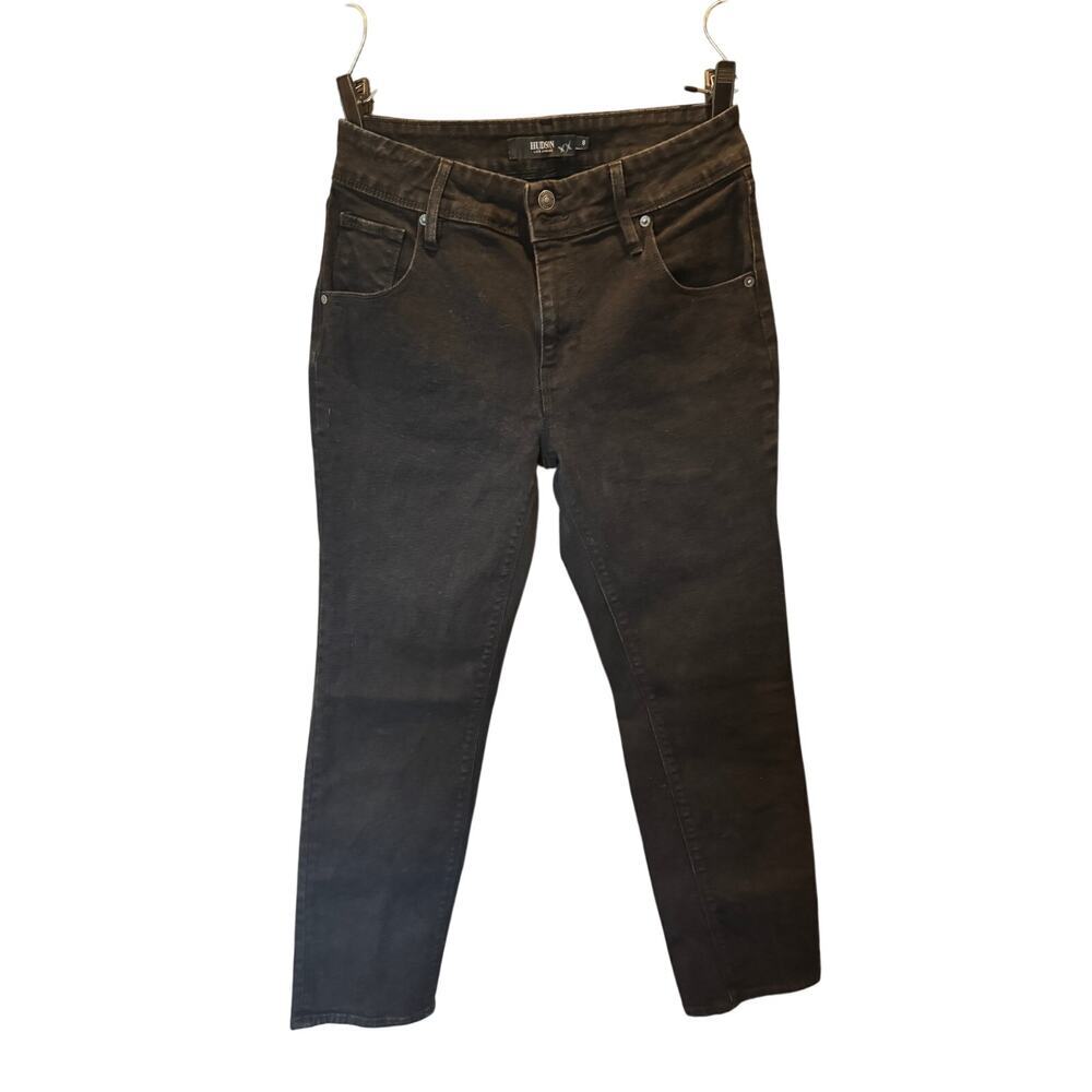 Hudson Jeans Women’s Size 8 Black Stretch Skinny Denim Pants